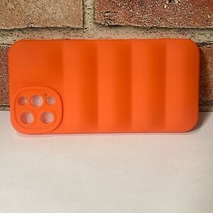Bright Orange iPhone 12 Pro Case